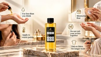 How to Apply Fragrance Oil So It Performs?