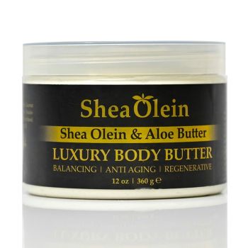 Shea Olein & Aloe Luxury Body Butter (12oz)  