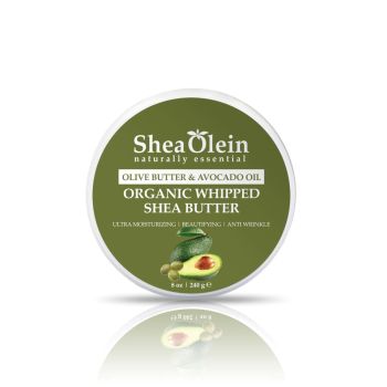 Olive Butter & Avocado Oil Organic Whipped Shea Butter