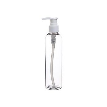 8oz Pet Clear With Pump White