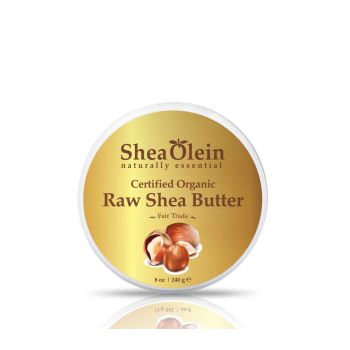 Certified Organic Raw Shea Butter (8 oz)