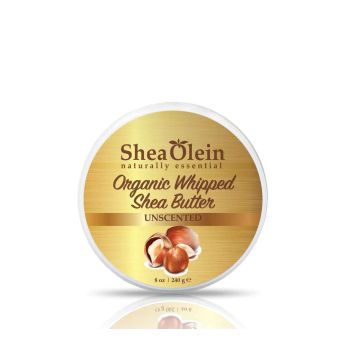 Certified Organic Whipped Shea Butter (8 oz)