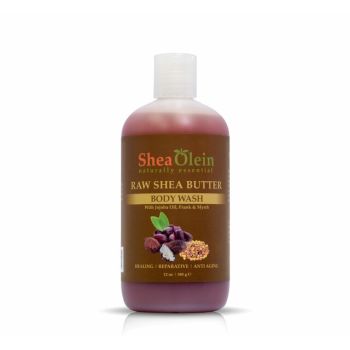 Raw Shea Butter Body Wash With Jojoba Oil Frank & Myrrh Extracts