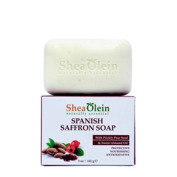 Spanish Saffron Soap w/Prickly Pear & Sweet Almond Oil
