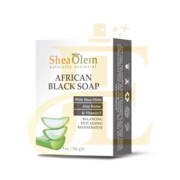 African Black Soap w/Shea Butter, Aloe Butter & Vilamin E