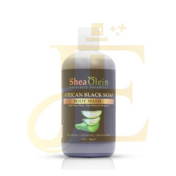African Black Soap Body Wash With Aloe & Vitamin E