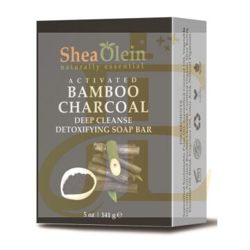 Activated Bamboo Charcoal Deep Cleanse Detoxifying Soap Bar