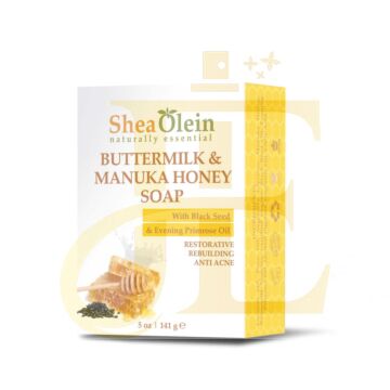 Buttermilk Manuka Honey Soap w/Black Seed & Evening Primrose Oil