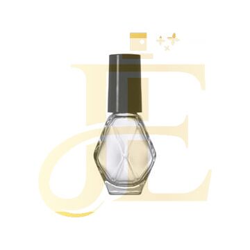 15ml Diamond Shape Bottles With Black Cap