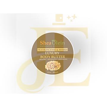 Frankincense - Myrrh Luxury Body Butter (12oz)