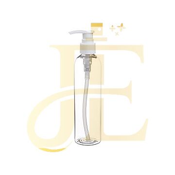 8oz Pet Clear With Pump White