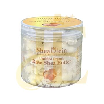 Certified Organic Raw Shea Butter (8 oz)