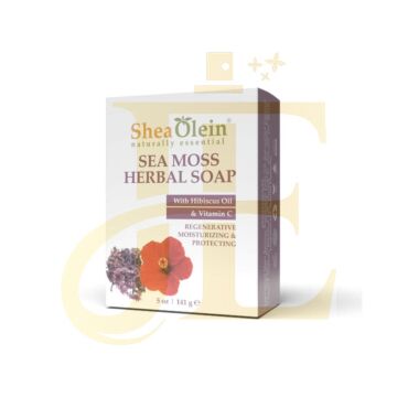 Sea Moss Herbal Soap with Hibiscus Oil & Vitamin C 