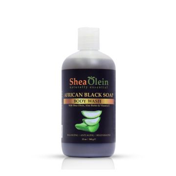 African Black Soap Body Wash With Aloe & Vitamin E