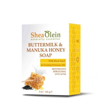Buttermilk Manuka Honey Soap w/Black Seed & Evening Primrose Oil