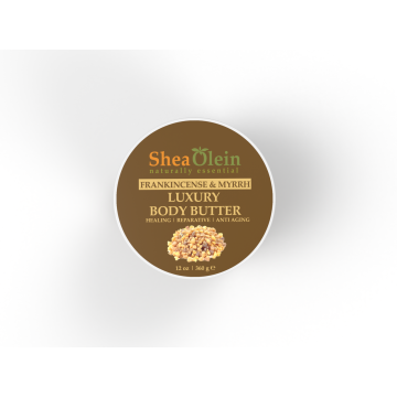 Frankincense - Myrrh Luxury Body Butter (12oz)