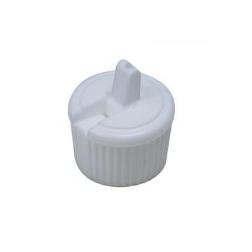 Plastic Bottle Spout White Caps For 8oz 16oz