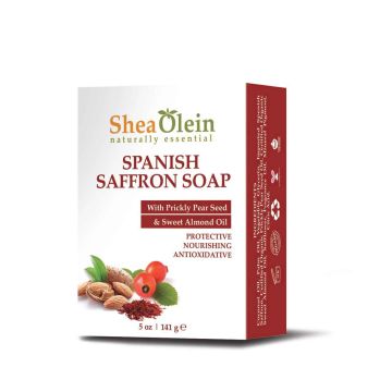 Spanish Saffron Soap w/Prickly Pear & Sweet Almond Oil