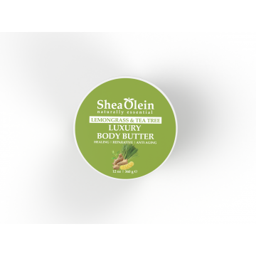 Lemongrass & Tea Tree Luxury Body Butter (12oz)