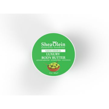 Neem Herbal Luxury Body Butter (12oz)