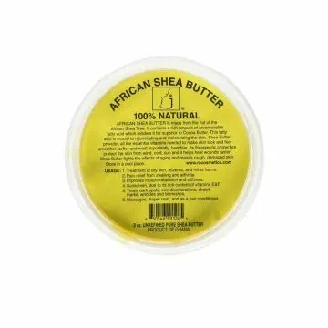 Certified Organic Whipped Yellow Shea Butter 8oz
