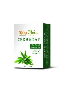 CBD Soap With Shea Butter And Spearmint Leaf