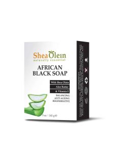 African Black Soap w/Shea Butter, Aloe Butter & Vilamin E