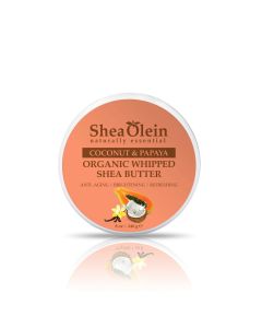 Coconut & Papaya Organic Whipped Shea Butter