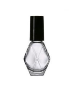 15ml Diamond Shape Bottles With Black Cap