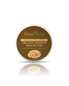 Frankincense - Myrrh Organic Whipped Shea Butter 
