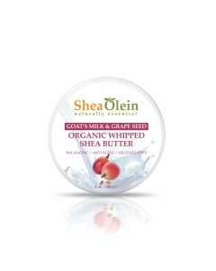 Goat’s Milk & Grape Seed Organic Whipped Shea Butter