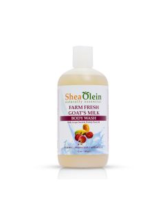 Farm Fresh Goat's Milk Body Wash With Grape Seed & Prickly Pear Oil