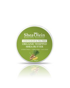 Lemongrass & Tea Tree Organic Whipped Shea Butter