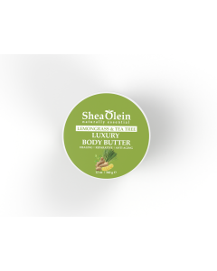 Lemongrass & Tea Tree Luxury Body Butter (12oz)