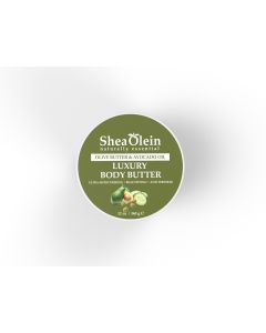 Olive Butter & Avocado Luxury Body Butter (12oz)