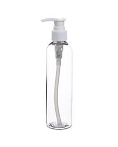 8oz Pet Clear With Pump White