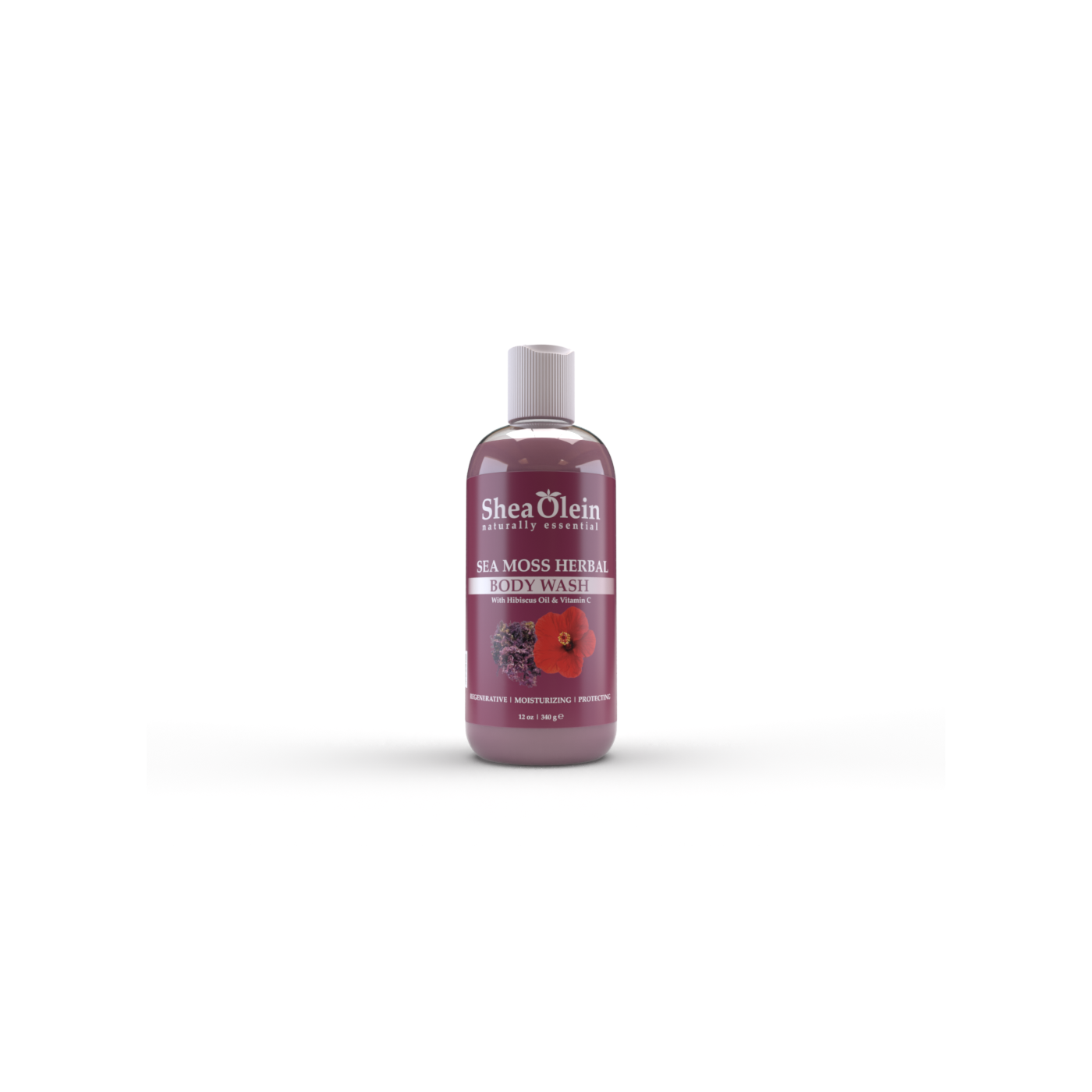 Sea Moss herbal body wash with hibiscus oil & vitamin C
