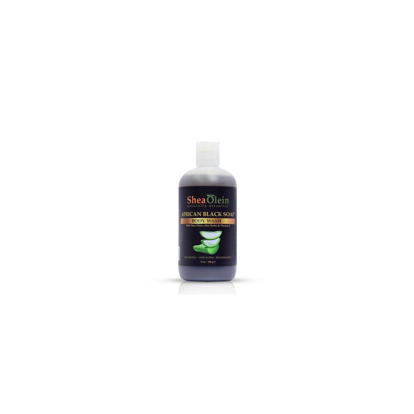 African Black Soap Body Wash With Aloe & Vitamin E