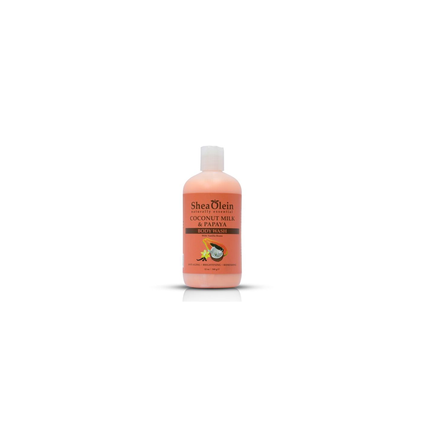 Coconut Milk & Papaya Body Wash W/ Vanilla Beans