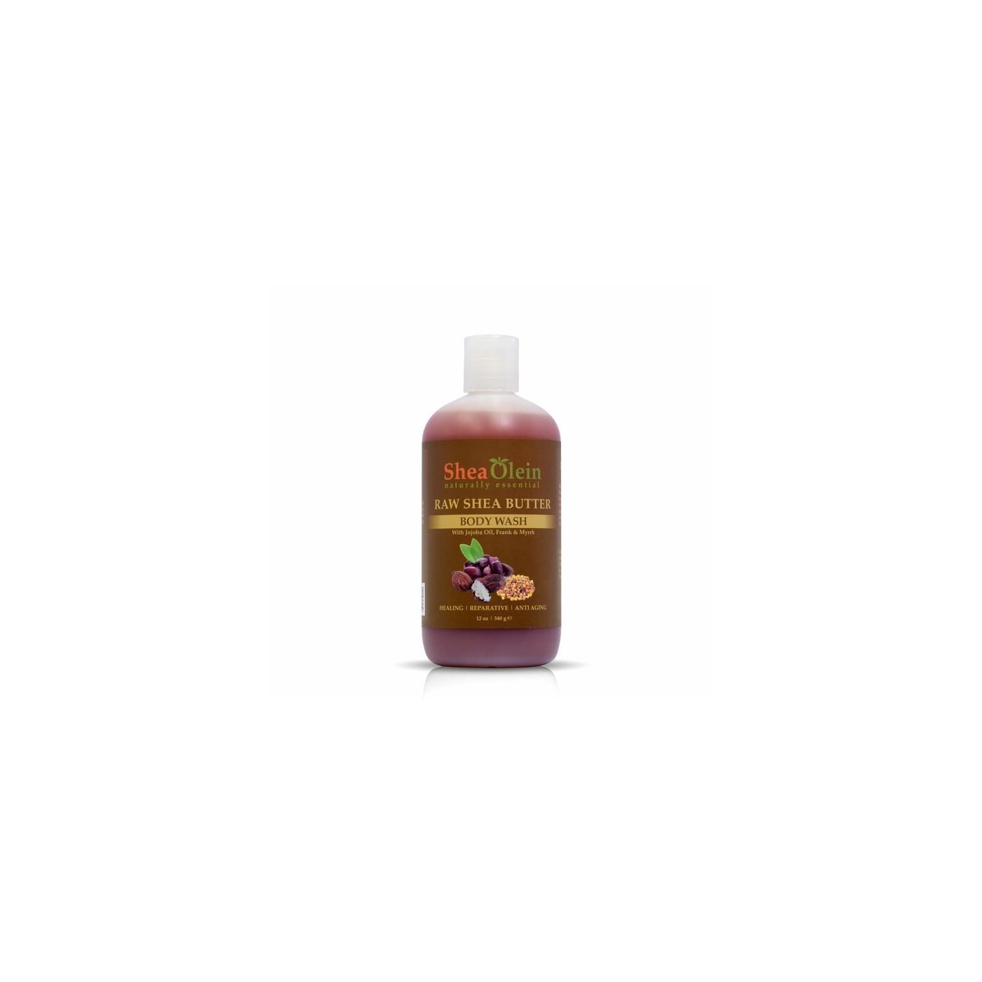 Raw Shea Butter Body Wash With Jojoba Oil Frank & Myrrh Extracts
