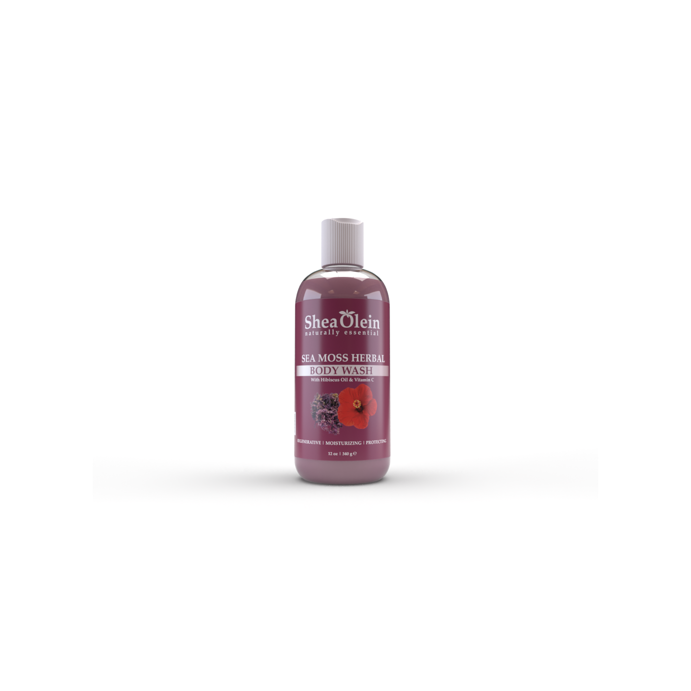 Sea Moss herbal body wash with hibiscus oil & vitamin C