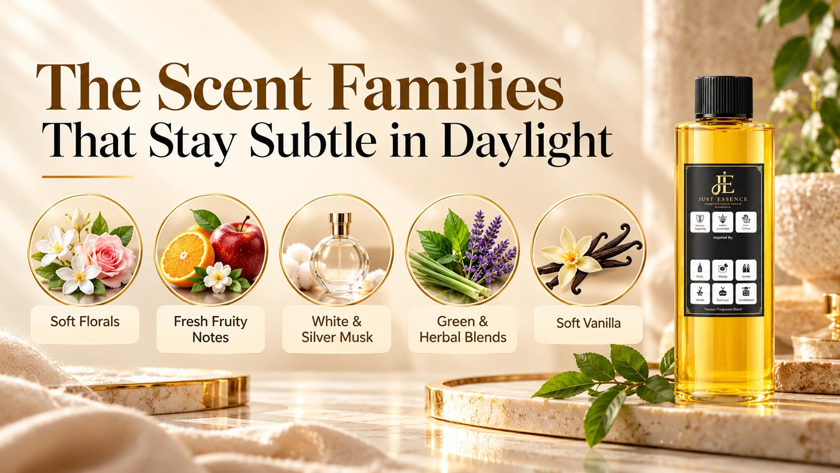 The Scent Families That Stay Subtle in Daylight